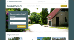 Desktop Screenshot of langverhuur.nl