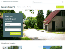 Tablet Screenshot of langverhuur.nl